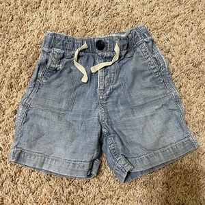 Good used condition, 18-24mo babyGap boys drawstring denim shorts